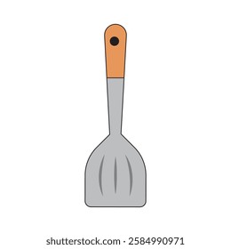 spatula logo icon illustration flat