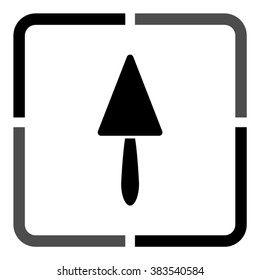 spatula repair  - black vector icon