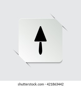 spatula repair  - black vector icon