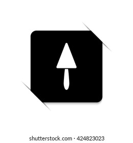 spatula repair  - black vector icon