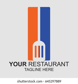 spatula restaurant vector logo