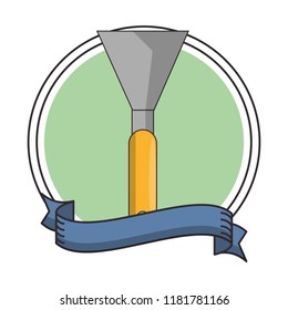 Spatula round frame