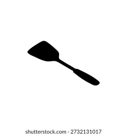 Spatula silhouette icon vector illustration.


