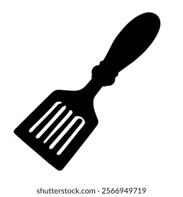 Spatula silhouette vector icon sign symbol illustration design.
