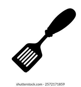 Spatula silhouette vector icon sign symbol illustration design.
