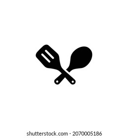 Spatula simple flat icon vector illustration
