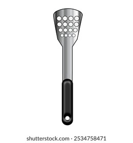 Spatula stainless with holes in it