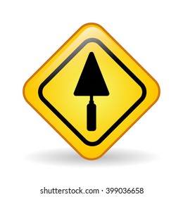 spatula tool design, vector illustration