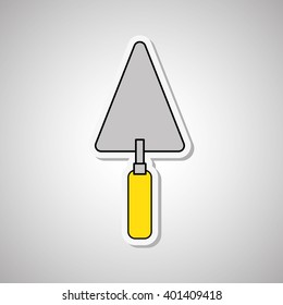 spatula tool design, vector illustration