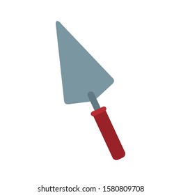 spatula tool icon over white background, vector illustration