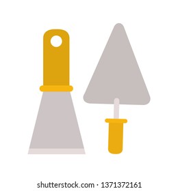 spatula tool isolated icon