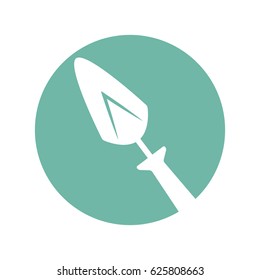 spatula tool isolated icon