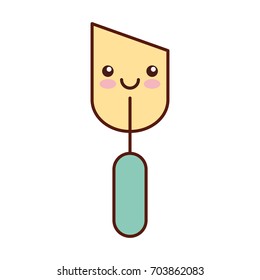 spatula tool kawaii character