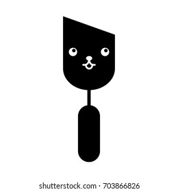spatula tool kawaii character