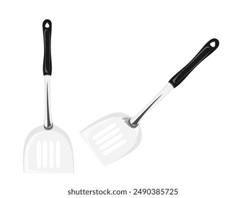 Spatula used for frying food.