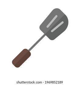 Spatula vector color icon isolated on white background. Spatula color icon for infographic, website or app.