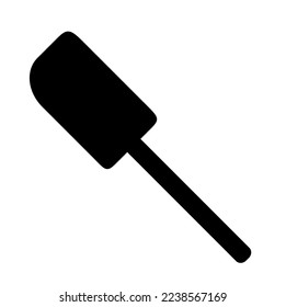 icono del vector de espátula aislado en fondo blanco, ilustración vectorial, utensilios de cocina 