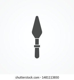 Spatula vector icon sign symbol