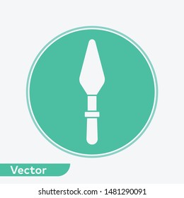 Spatula vector icon sign symbol