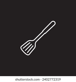 spatula vector icon symbol template, vector