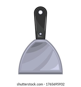 Spatula vector icon.Cartoon vector icon isolated on white background spatula.