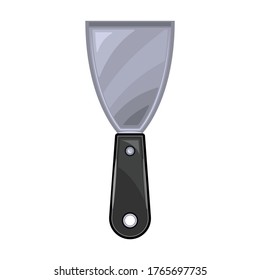 Spatula vector icon.Cartoon vector icon isolated on white background spatula.