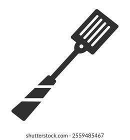 spatula vector kitchen spatula icon, spatula silhouette, vector illustration, Baking Supplies Silhouettes, Kitchen utensils in black and white, Kitchen spatula vector icon, simple and modern design,