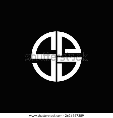 SPD logo SPD icon SPD monogram SPD letter minimalist Circle flat Unique modern abstract logo design.
