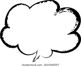 A Speach bubble drawing brush