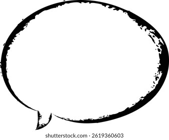A Speach bubble drawing brush