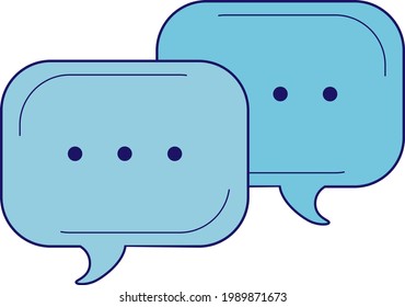 Speach bubbles dialogue icon dialog bubble  vector chat