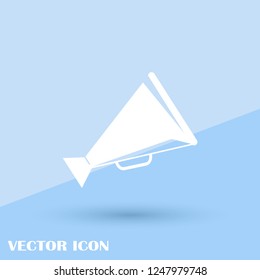 speacker icon isolated vector illustration for web