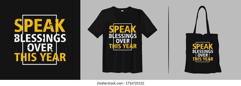 Speak blessings over this year. Quote for fashion 