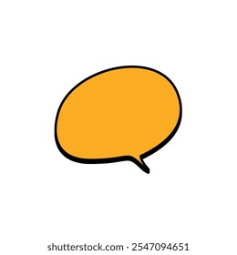 Falar design de logotipo de vetor de bate-papo de bolha