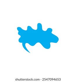 Speak bubble chat vector logo design