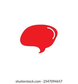 Speak bubble chat vector logo design