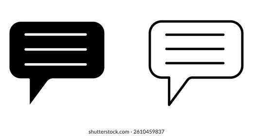  Speak bubble icon on white bacground