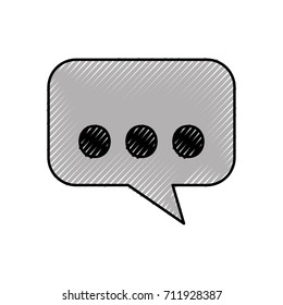 speak bubble message dialog chat communication icon