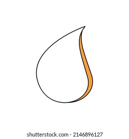 speak bubble text, chatting box, message box outline cartoon vector illustration design. Balloon doodle style of thinking sign symbol.