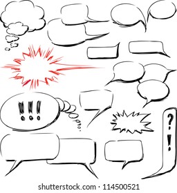 speak bubbles