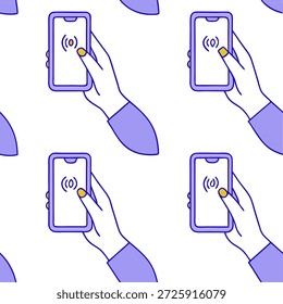 Hablar comandos de voz en el teléfono inteligente integrar asistente de voz para recuperar información enviar mensajes agilizar las tareas garantizar el concepto de interfaz fácil de usar como persona solicita verbalmente el teléfono para manejar las tareas acceder a los datos sin problemas fomenta la comunicación manos libres y la experiencia del usuario eficiente en el concepto de archivo de fotos y espacio vacío en el lado izquierdo, sin texto --ar 7:2 --tile