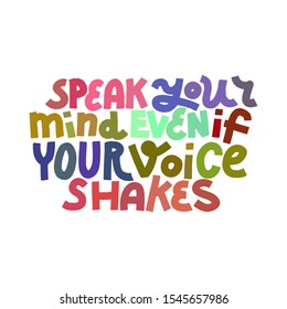 Speak Your Mind Images Stock Photos Vectors Shutterstock