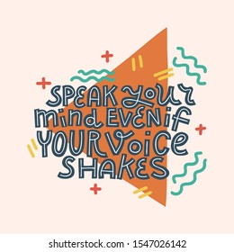 Speak Your Mind Images Stock Photos Vectors Shutterstock