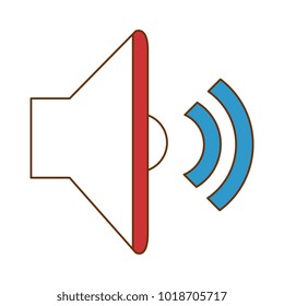 speaker audio isolated icon