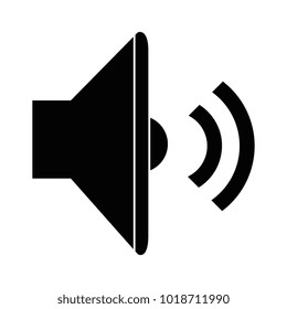 speaker audio isolated icon