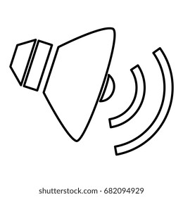 speaker audio isolated icon