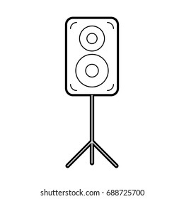 speaker audio isolated icon
