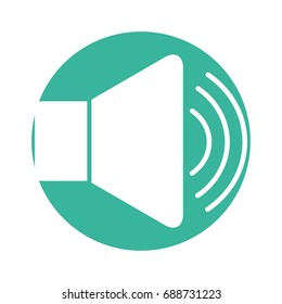 speaker audio isolated icon