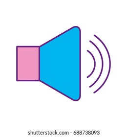 speaker audio isolated icon
