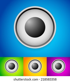 Speaker backgrounds for audio, music concepts.